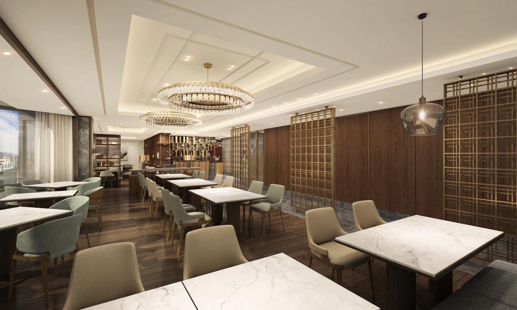 Lotte Hotel Seoul Executive Tower Zewnętrze zdjęcie The interior of the lounge